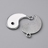 Zinc Alloy Enamel Split Pendants FIND-TAC0009-70P-2