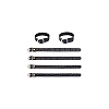 Flat PU Imitation Leather Cord Bracelets for Women Men BJEW-WH0020-70B-7