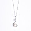 925 Sterling Silver Pendant Necklaces SWAR-BB34212-2