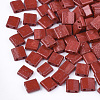 2-Hole Baking Paint Glass Seed Beads SEED-S023-17C-12-1