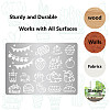 Stainless Steel Metal Cutting Dies Stencils DIY-WH0289-082-6