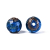 Handmade Gold Sand Lampwork Beads LAMP-N045-01A-04-2