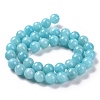 Natural Mashan Jade Round Beads Strands G-D263-6mm-XS28-4