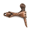 Tibetan Style Alloy Pendants AL-CBA2376-06R-1