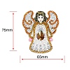 Angel DIY Diamond Painting Keychain Kits PW-WGE336E-01-4