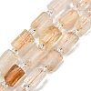 Natural Yellow Quartz Beads Strands G-G162-D07-01-1