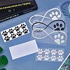 SUPERFINDINGS Waterproof PET Decoration Sticker DIY-FH0002-77-4