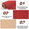Olycraft 1 Sheet Rectangle Self-Adhesive Linen Fabric Clothing Patches DIY-OC0011-91D-4