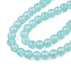 Translucent Crackle Glass Beads Strands CCG-T003-01G-3