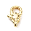 Zinc Alloy Lobster Claw Clasps PALLOY-O003-02A-1