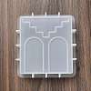 DIY Square with Rampart Pattern Candle Silicone Molds LS-DIY-G113-09A-4