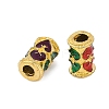 Alloy Enamel Beads FIND-A049-11G-2