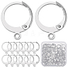 SUNNYCLUE 120Pcs 304 Stainless Steel Leverback Earring Findings STAS-SC0006-28P-2