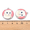 Printed Alloy Pendants ENAM-P246-03P-04-3