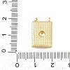 Brass Enamel Pendants KK-L251-01G-D01-3