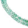 Natural Green Onyx Agate Beads Strands G-L633-A01-3mm-5