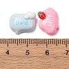 Opaque Resin Cabochons FIND-E058-06-3