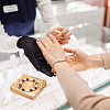 6Pcs 6 Styles Beech Wooden Jewelry Bracelet Finger Ring Diplay Holder Tray ODIS-BBC0001-03A-4