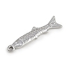 304 Stainless Steel Pendants STAS-K287-08A-P-2