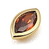 Brass Pave Cubic Zirconia Cabochons CU-CBA30E8-02G-09-2