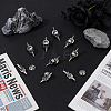 10Pcs Halloween Alloy Lapel Pin Backs for Backpack Clothes JEWB-UN0002-69A-2
