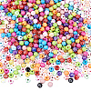 800Pcs 2 Styles Cross Theme Acrylic Beads MACR-PA0001-45E-7