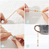 DIY Flower & Letter Alloy Enamel Cup Charms Pendant Decorations Making Kit DIY-SC0025-72-3