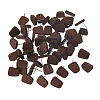 60Pcs Wood Stud Earrings Finding EJEW-FI0003-33C-1