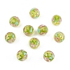 10Pcs Round Lampwork Beads LAMP-YW0001-60B-1