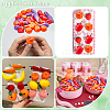 40Pcs 4 Styles Foam Artificial Vegetables AJEW-GF0009-58-5