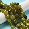 Natural Chinese Jade/Southern Jade Beads Strands G-A247-08-5