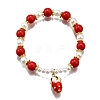 Brass Stretch Bracelets BJEW-C098-02A-4