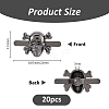 20Pcs Skull Alloy Decorative Brads FIND-FH0011-82B-2