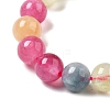 Dyed Natural Malaysia Jade Beads Strands X-G-G021-02A-18-3