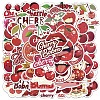 50Pcs Cartoon Cherry PVC Sticker STIC-D280-06-1