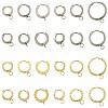 16Pcs 201 Stainless Steel Huggie Hoop Earrings Findings STAS-FS0002-26B-2
