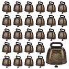 30Pcs Iron Bell Pendants IFIN-GO0001-05-1