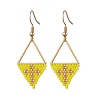 Handmade Glass Seed Beads Dangle Earrings EJEW-MZ00542-01-2