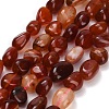 Natural Red Agate Beads Strands GG-CBA7621-B01-01-2