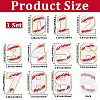 1Bag Sport Theme Number 0~9 Embroidery Cloth Iron on/Sew on Patches PATC-CY0001-65C-2