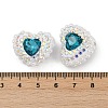 Polymer Clay Glass Rhinestone Beads CLAY-NH0001-13-4