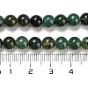 Natural Moss Agate Round Beads Strands G-S151-6mm-3