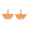 Thanksgiving Day Theme Alloy Enamel Pendants ENAM-T020-52B-03-1