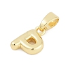 Brass Charms KK-G522-54P-G-2