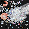 6300Pcs Acrylic Rhinestone Pointed Back Cabochons GACR-SP0001-03B-6