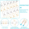 80Pcs 4 Style 316 Stainless Steel Earring Hooks STAS-UN0038-26-3