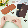   4Pcs 4 Colors PU Imitation Leather Sew on Bag Covers FIND-PH0006-35-2