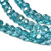 Transparent Glass Beads EGLA-A035-T4mm-B12-3