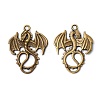 Tibetan Style Alloy Pendants TIBE-Q050-64AB-LF-1