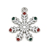 Christmas Theme Alloy Enamel Pendants ENAM-Z020-02F-1